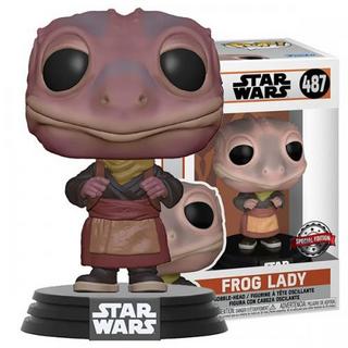 Funko  Funko POP! Star Wars The Mandalorian: Frog Lady (487) EXM 