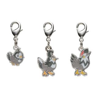 Pokémon Center Starly Staravia Staraptor Portachiavi Set da 3  