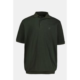 JP1880  Polo Basic coupe ventre confort à manches courtes, en maille piquée  olive foncé 