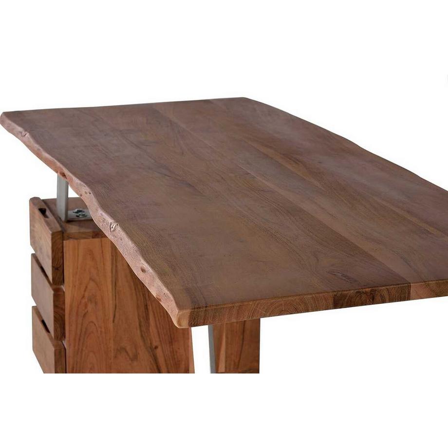 mutoni Scrivania in legno di acacia naturale 147  