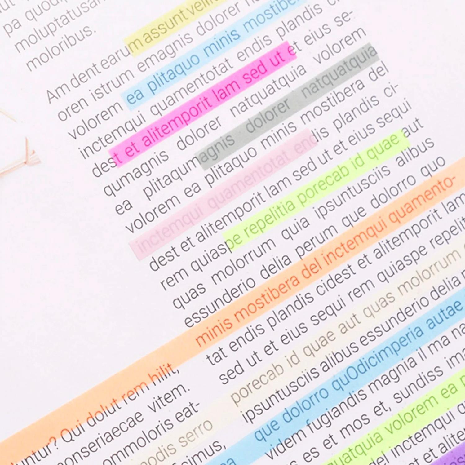 eStore 160x Bandes de marquage de différentes couleurs - 160 pièces  