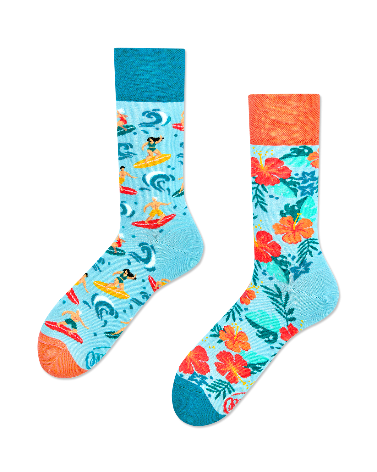 Image of Aloha Vibes Socks - Herren Multicolor 39-42