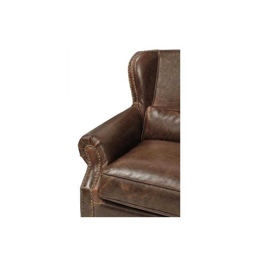 Vente-unique Fauteuil 100% cuir EDOUARD  