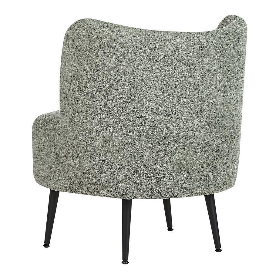 Beliani Fauteuil en Bouclé Rétro OTSBY  