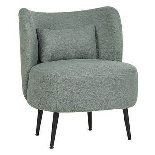 Beliani Fauteuil en Bouclé Rétro OTSBY  