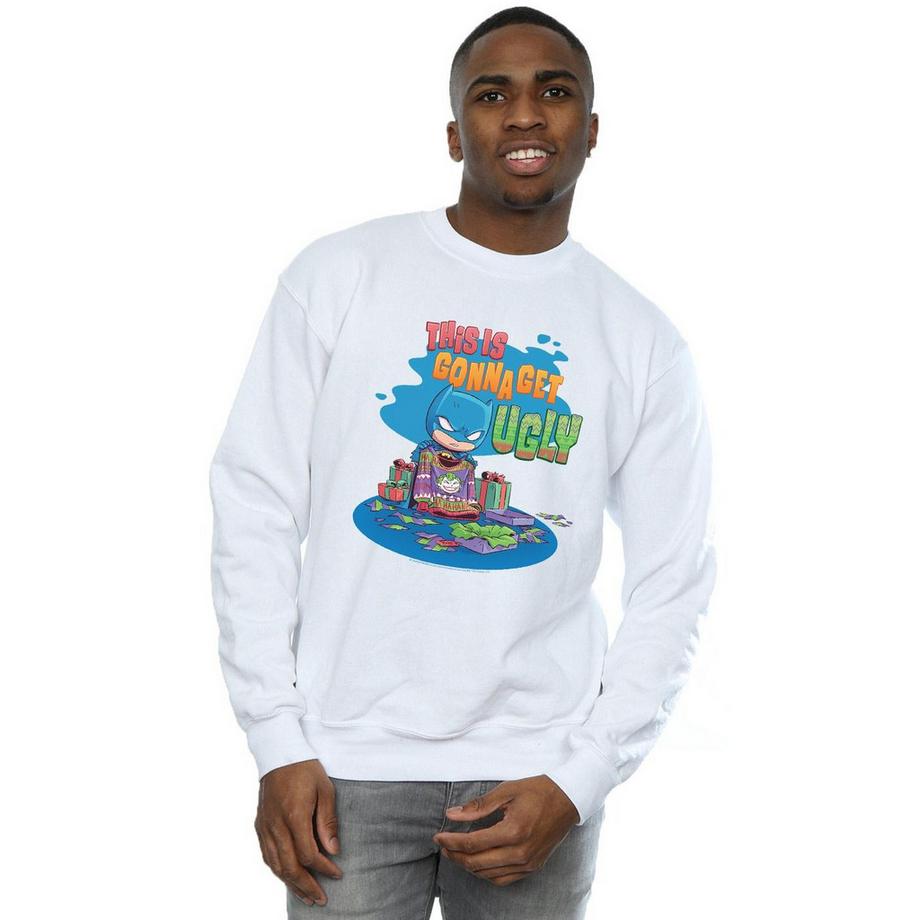 DC COMICS Super Friends This Is Gonna Get Ugly Sweatshirt  