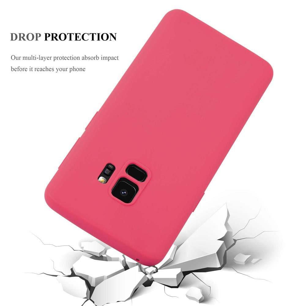 Cadorabo  Housse compatible avec Samsung Galaxy S9 - Coque de protection en silicone TPU flexible 