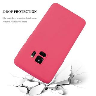 Cadorabo  Housse compatible avec Samsung Galaxy S9 - Coque de protection en silicone TPU flexible 