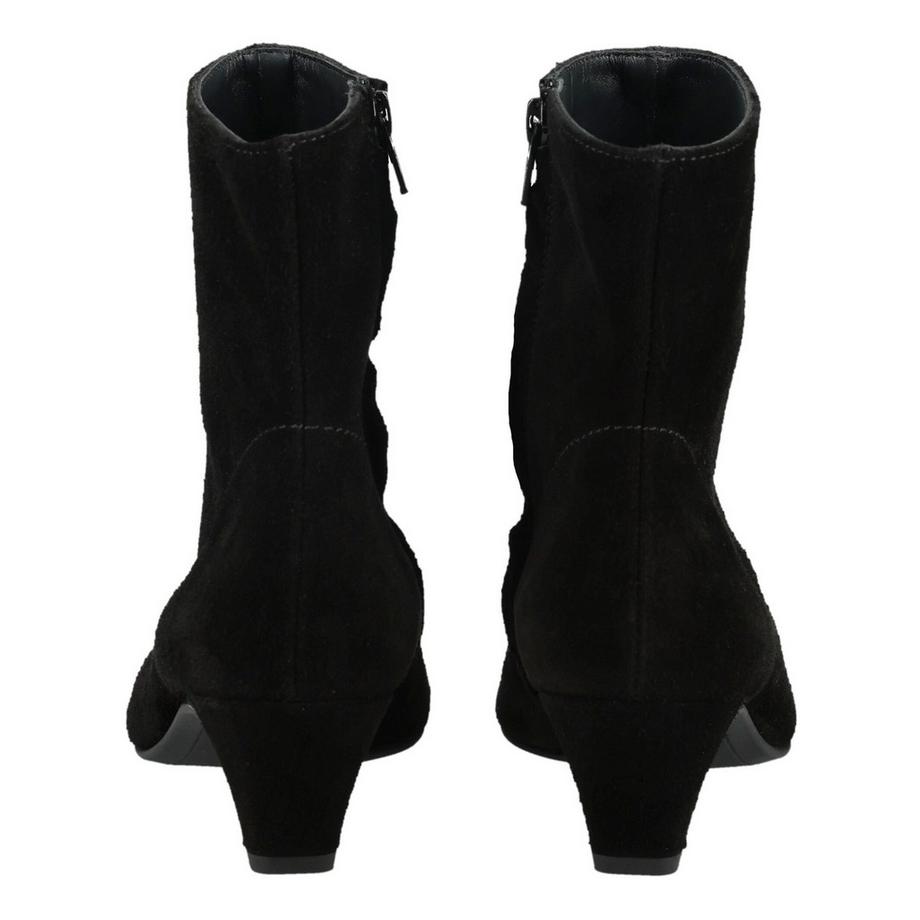 Paul Green Stiefelette mit Spitzem Zeh und Seitlichem Reissverschluss  
