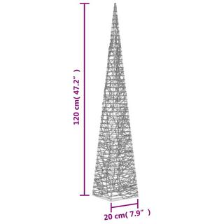 VidaXL cono di luce di Natale  