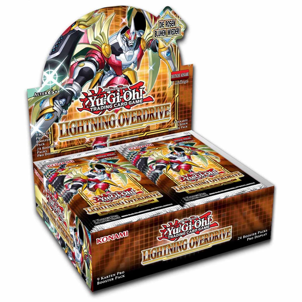 Yu-Gi-Oh!  Lightning Overdrive Booster Display  - DE 