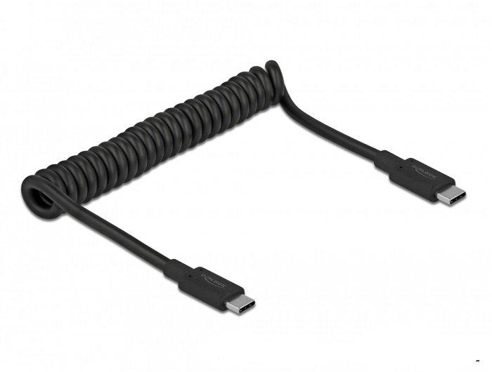 DeLock  85350 câble USB 1,2 m USB 3.2 Gen 2 (3.1 Gen 2) USB C Noir 