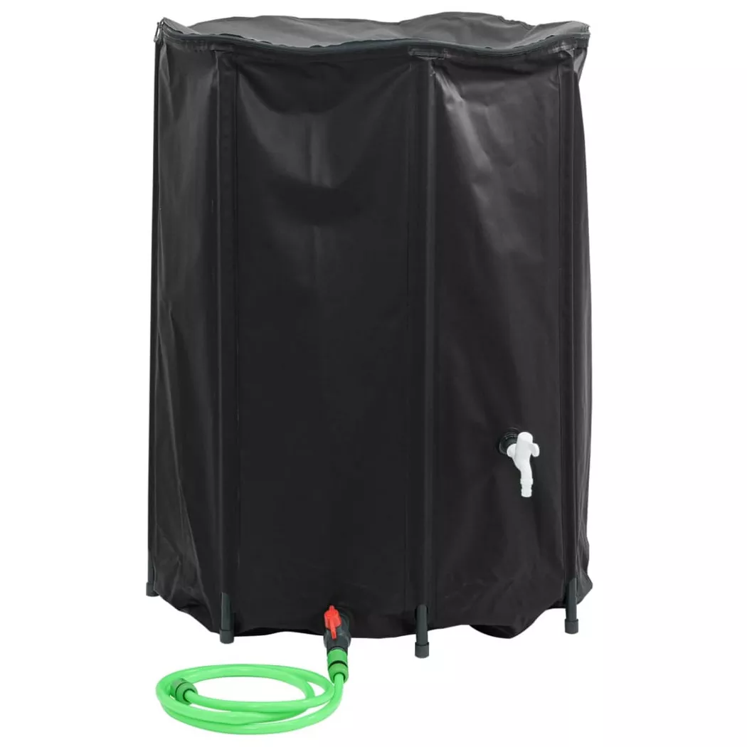 VidaXL - serbatoio acqua PVC, One Size, Nero