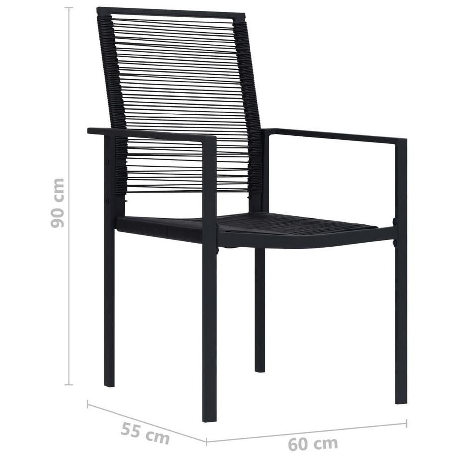 VidaXL Gartenstuhl pvc  
