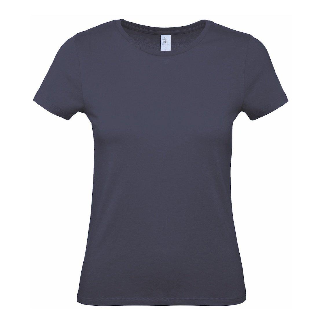 Image of B&c Tshirt #e150 Damen Marine XS