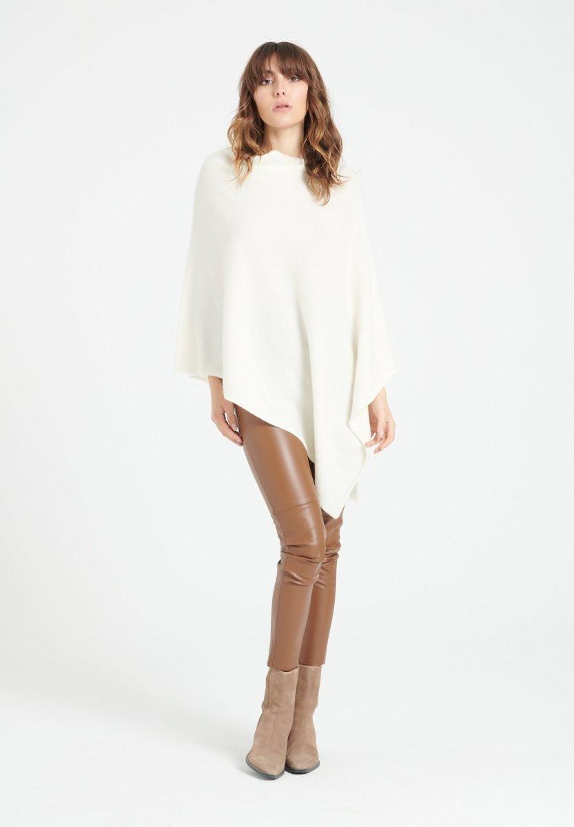 Studio Cashmere8 LILLY 9 Poncho Scollo a V  