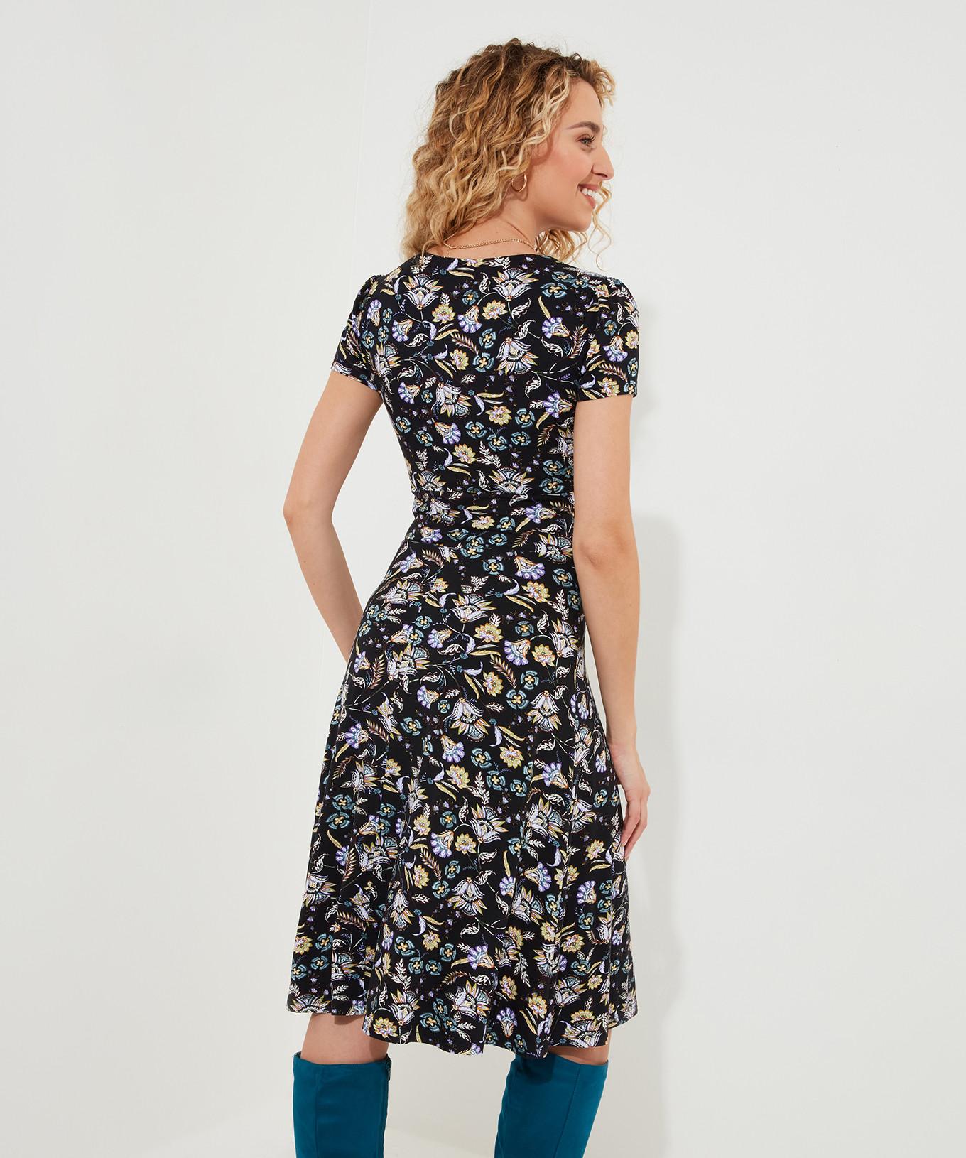 Joe Browns  Florales Jersey Wickelkleid 