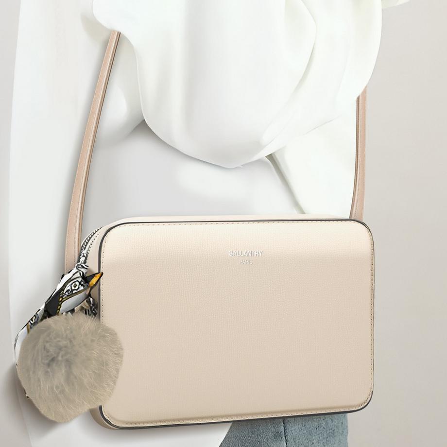 Gallantry Borsa a Tracolla con Pompon Decorativo  
