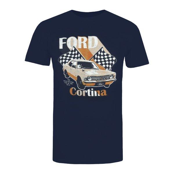 Image of Cortina Tshirt Herren Marine S