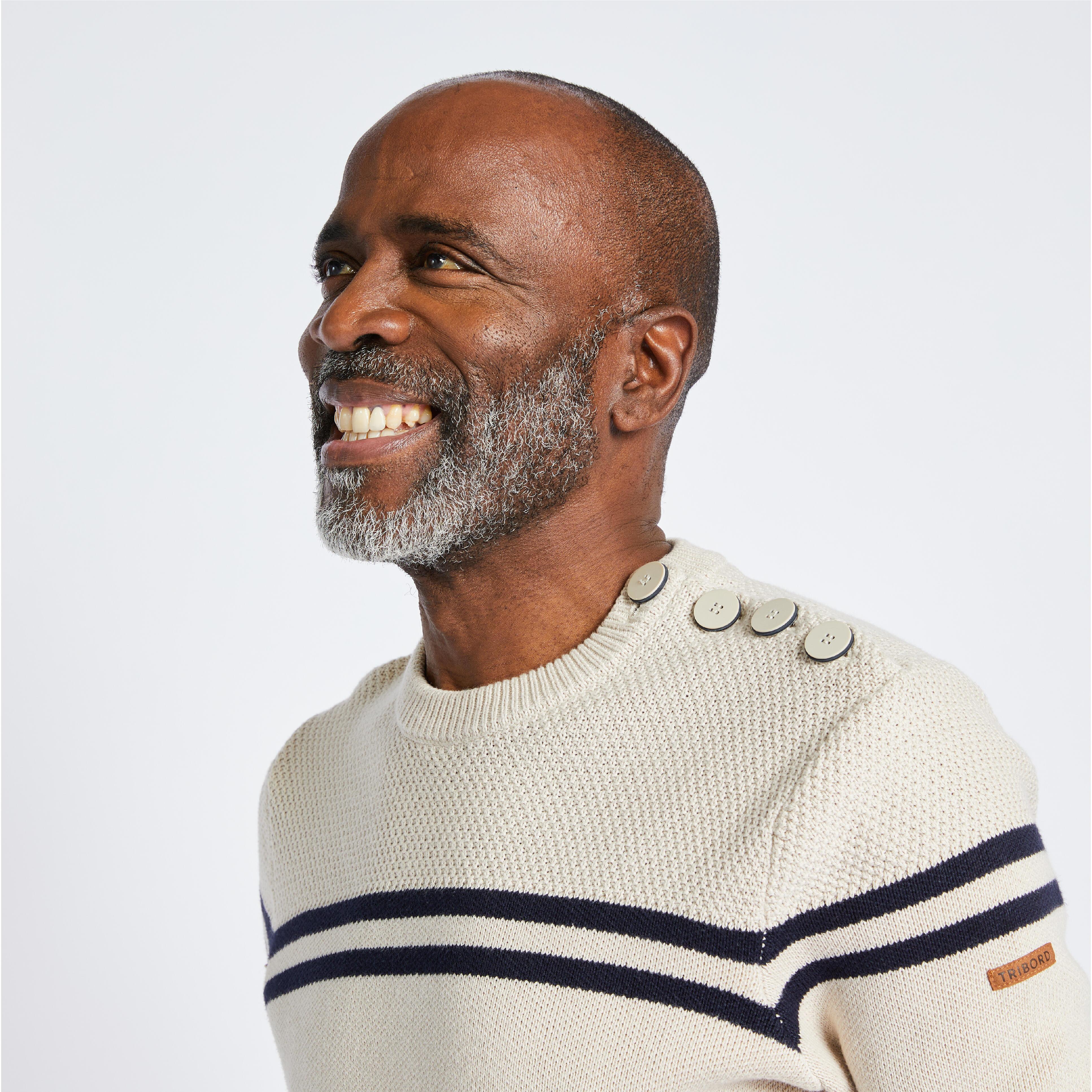 TRIBORD Marin Oversized Rundhals Pullover  