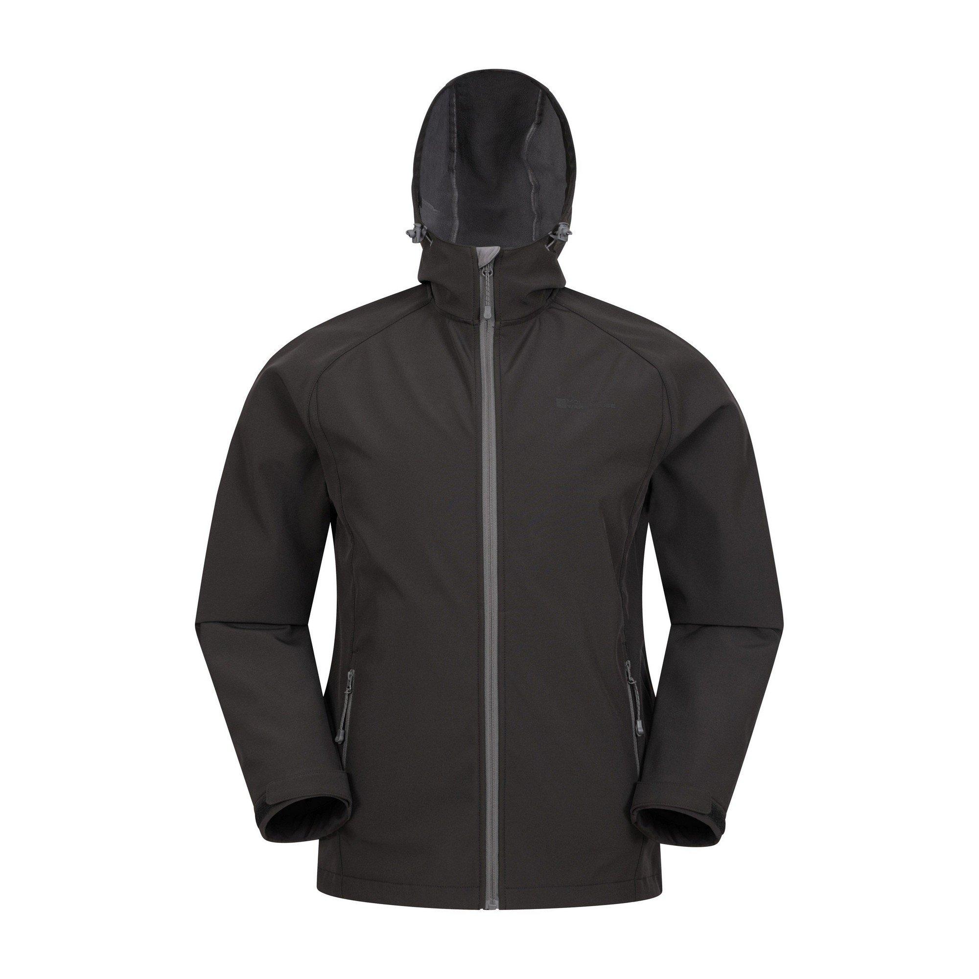 Image of Exodus Softshelljacke Herren Schwarz XS