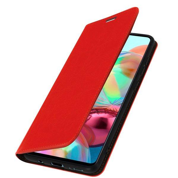 Avizar  Etui Samsung Galaxy A51 Cuir Rouge 