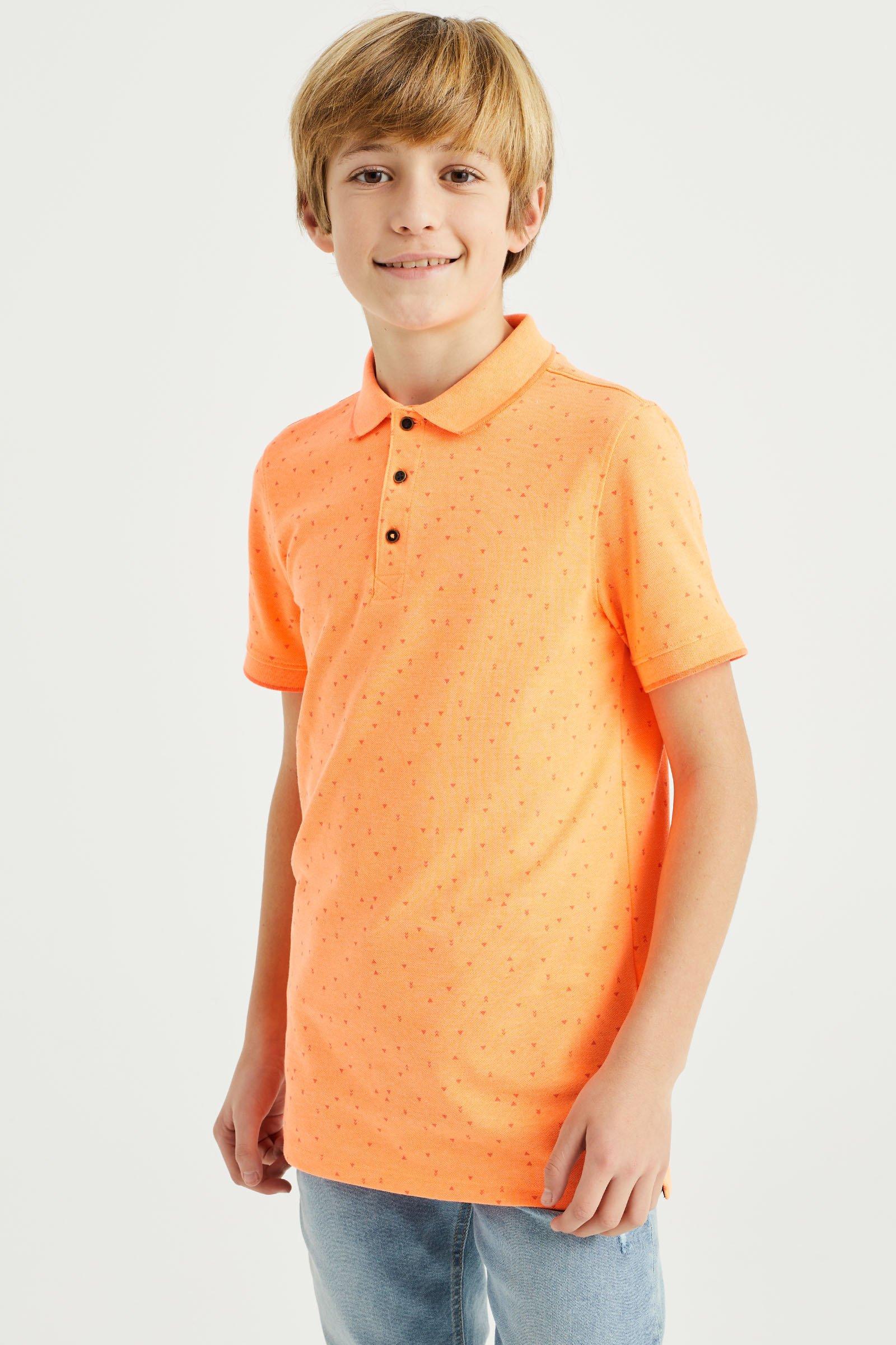WE Fashion  Jungen-Poloshirt Mit Muster 