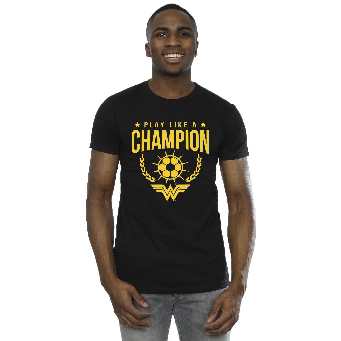 DC COMICS  Tshirt PLAY LIKE A CHAMPION 