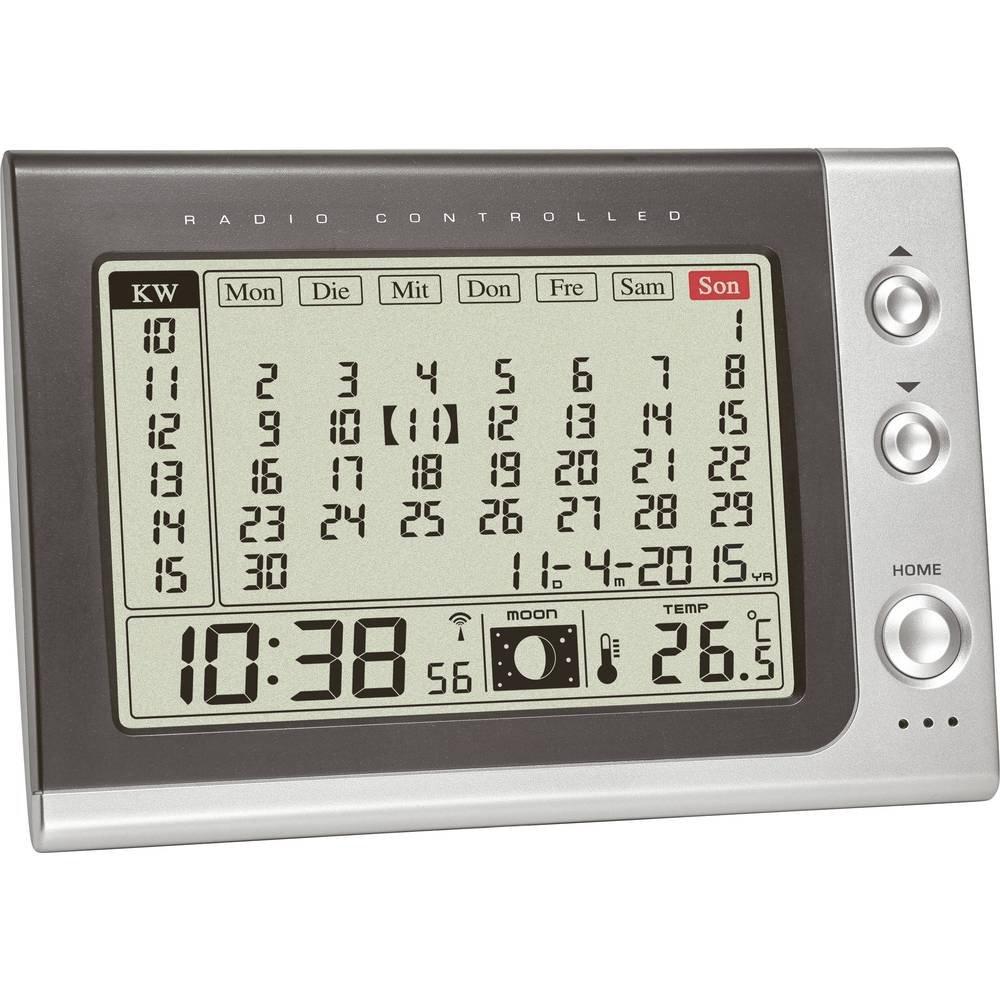 Image of Funk-Wecker mit Monatskalender Funk-Wecker mit Monatskalender
