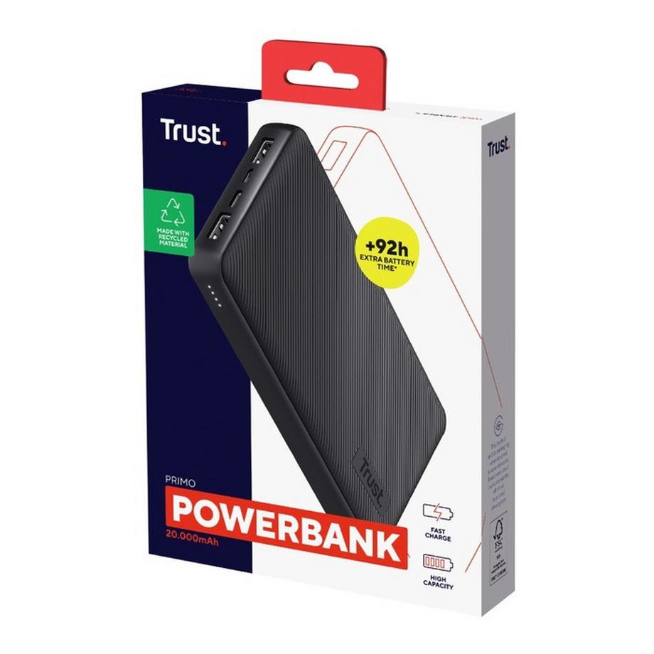 Trust  Powerbank PRIMO ECO 20.000mAh 