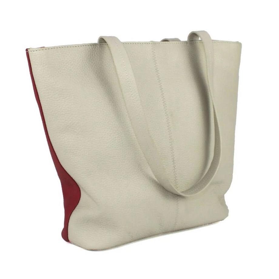 Eastern Counties Leather Adalyn Narbiges Leder Handtasche  