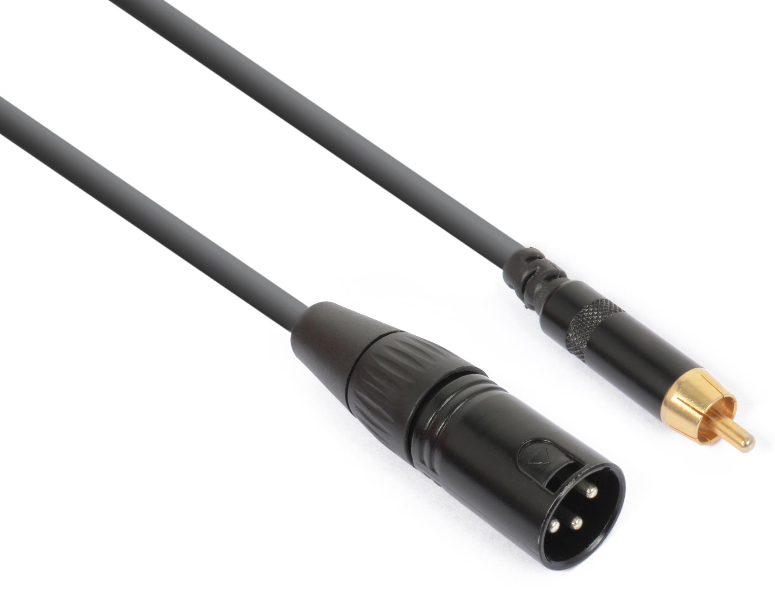 PD-Connex  CX132 XLR 3 Pole, male - Cinch 0.15 m 