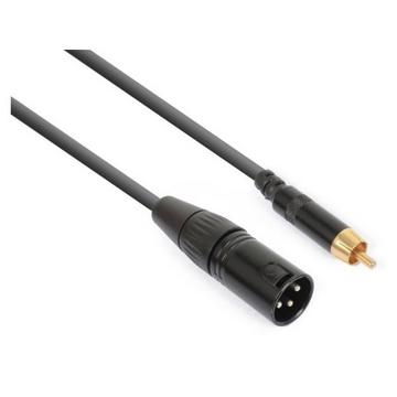 PD-Connex CX132 cavo audio 0,15 m XLR (3-pin) RCA Nero
