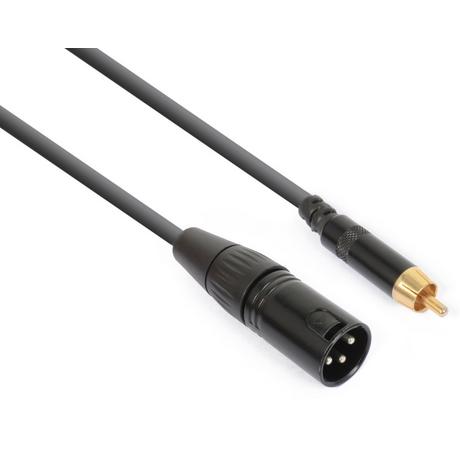 PD-Connex  CX132 XLR 3 Pole, male - Cinch 0.15 m 