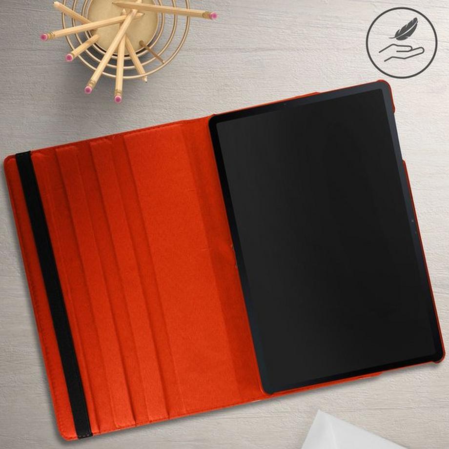 Avizar  Étui Samsung Tab S7 FE Rouge 