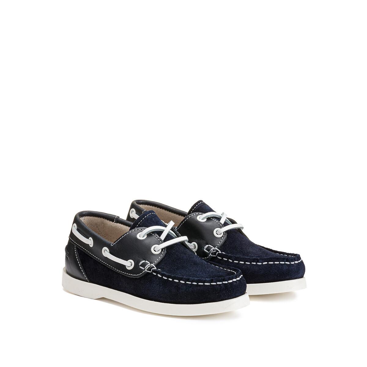 Image of Bootsschuhe Mit Schnürung Unisex Blau 39