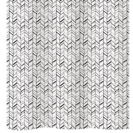 diaqua Duschvorhang Textil Chevron  