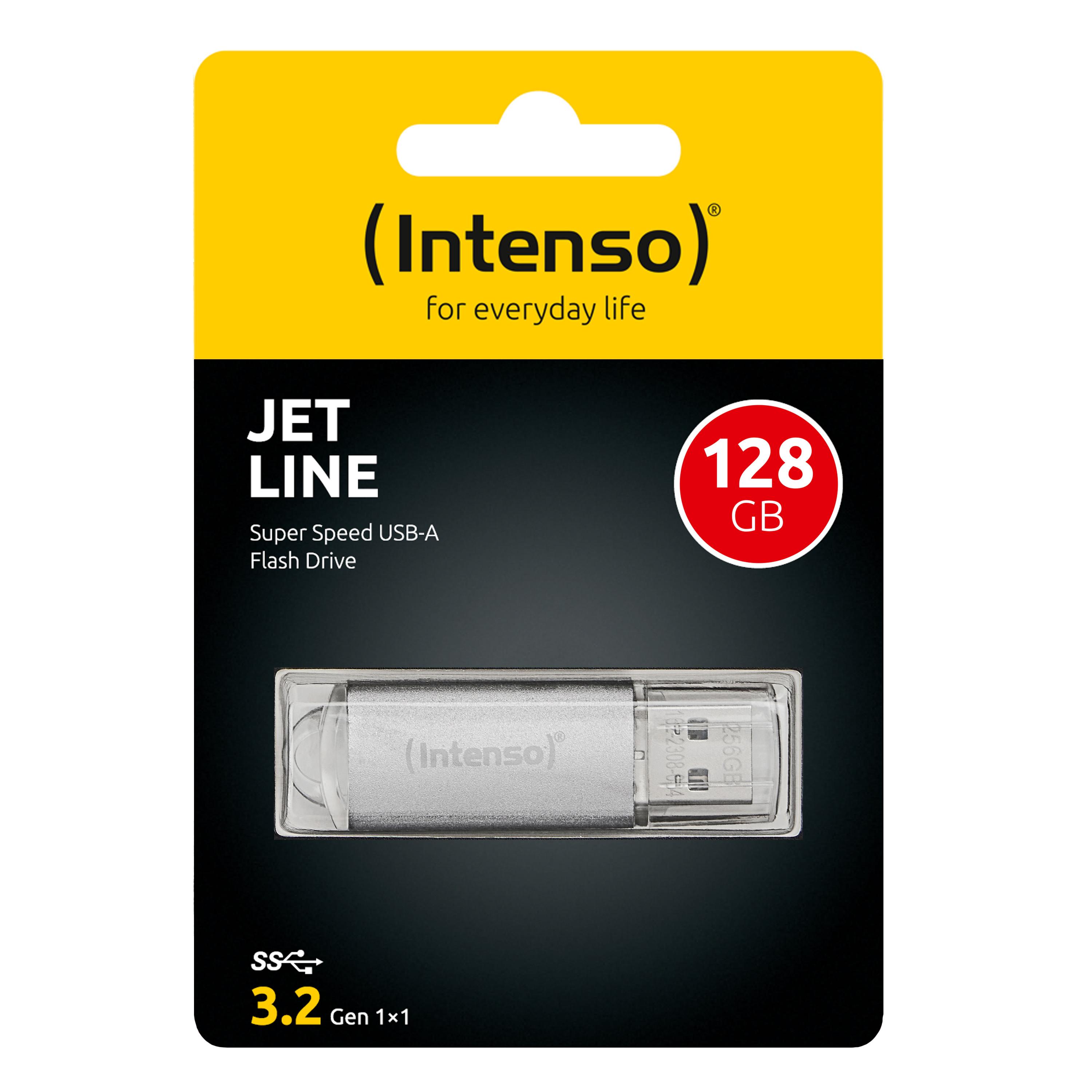 Intenso  Intenso MEMORY DRIVE FLASH USB3.2/128GB 3541491 lecteur USB flash 128 Go USB Type-A 3.2 Gen 1 (3.1 Gen 1) Argent 