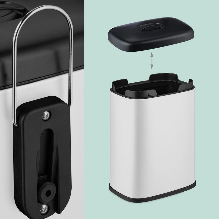 Northix Cestino per rifiuti a parete 5L  