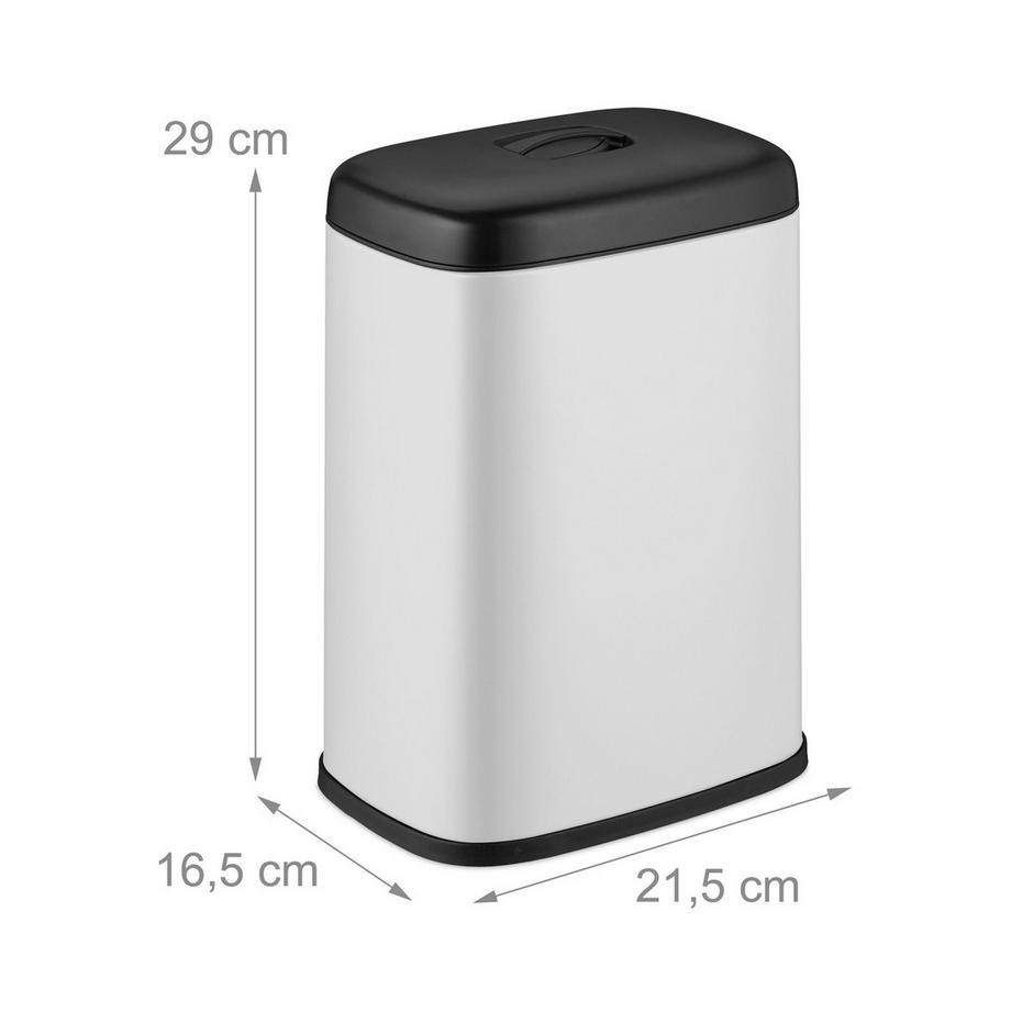 Northix Cestino per rifiuti a parete 5L  