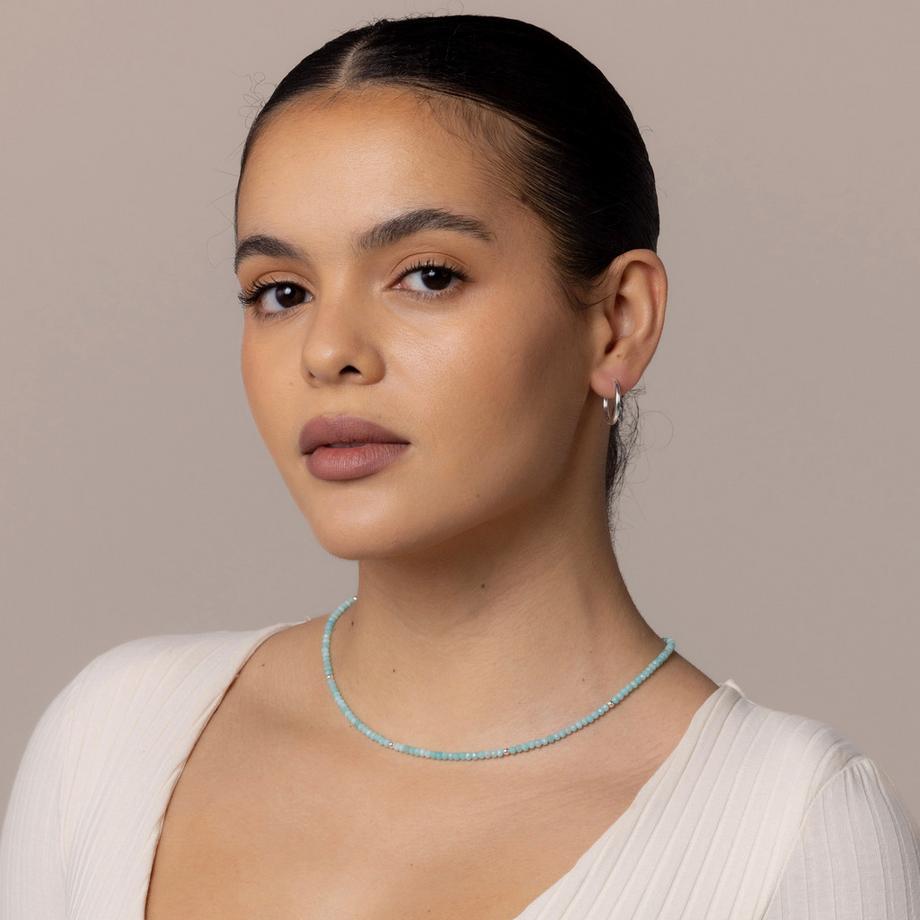 Balibay  Aleyna  mit Amazonit Steinen & 925 Sterling Silber 