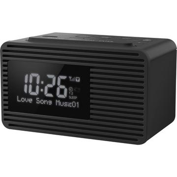 Radiowecker DAB+ (USB Ladefunktion, Snooze-Taste, Sleeptimer, Favoritentaste)