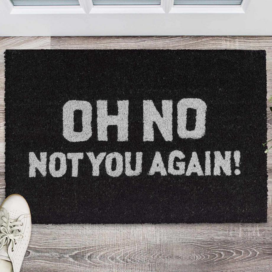 B2X Fußmatte aus Kokosfaser "Oh No ..."  