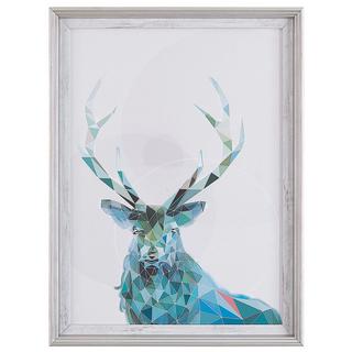 Beliani Imprimé mural encadré en Papier Moderne KAYES  