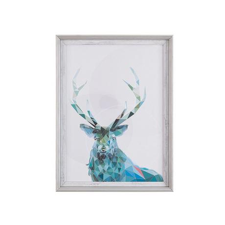 Beliani Imprimé mural encadré en Papier Moderne KAYES  