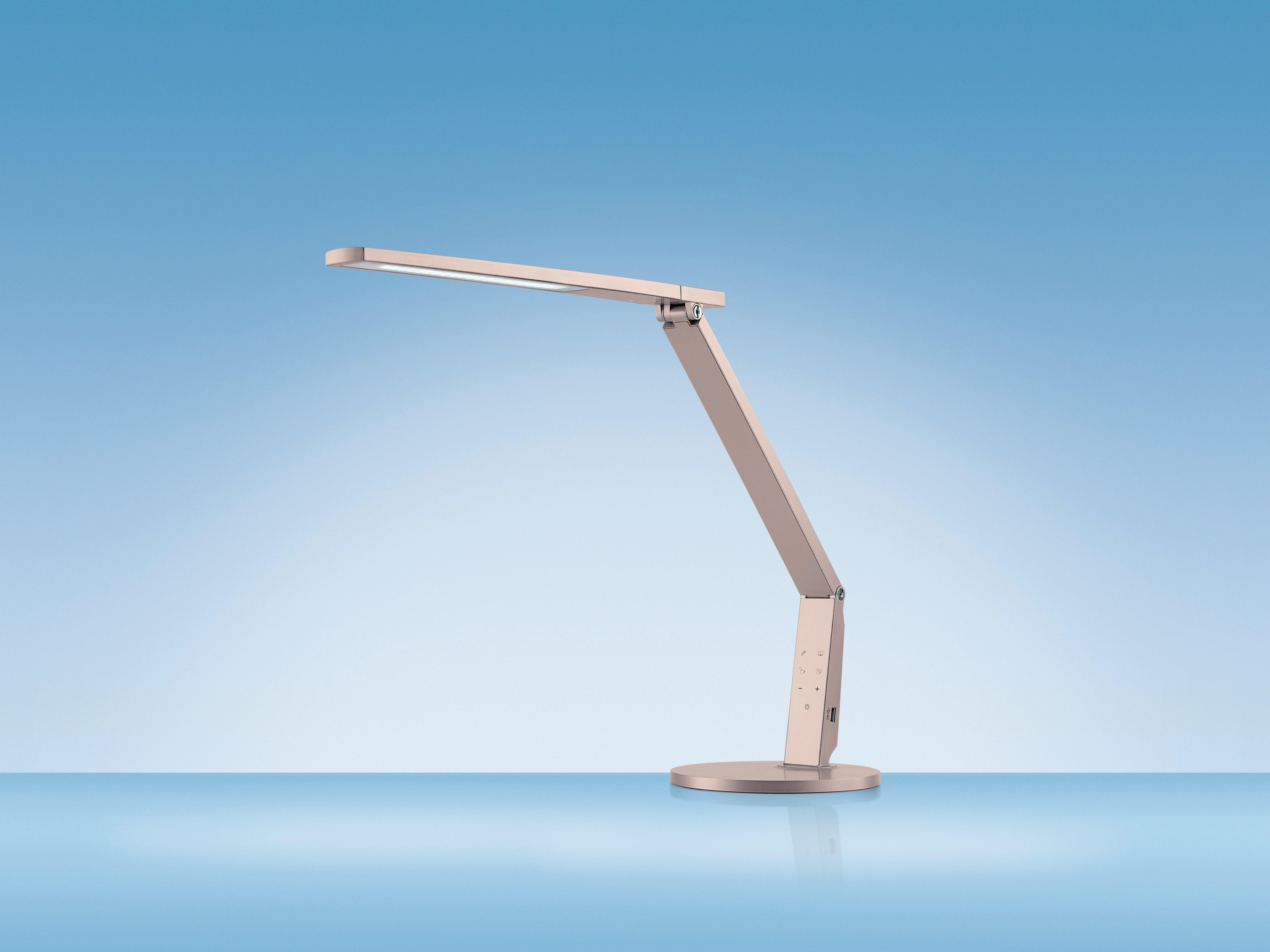 Hansa Office desk lamp LED Vario Plus champagne  