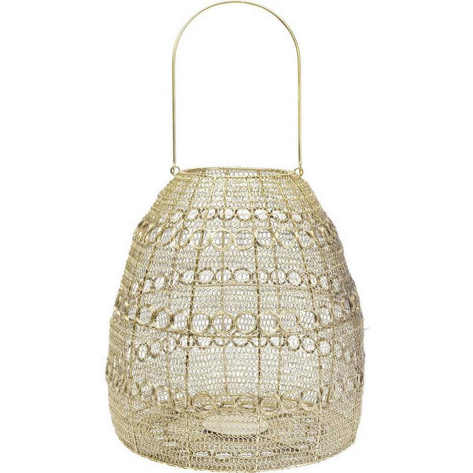 KARE Design Laterne Hayat Cone Brass 37  