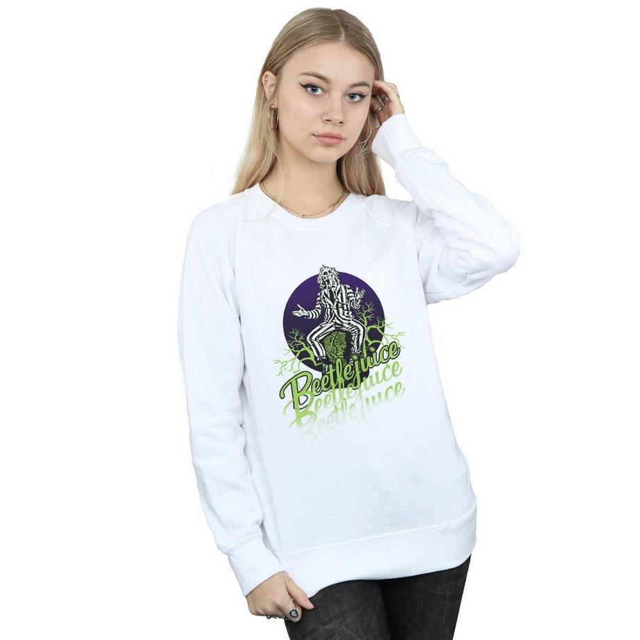 Beetlejuice Felpa Stampa Grafica  