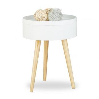 Northio Table d'appoint ronde  