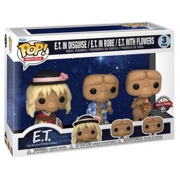 Funko POP! Movies E.T.: Disguise/Robe/Flowers 3pk EXM